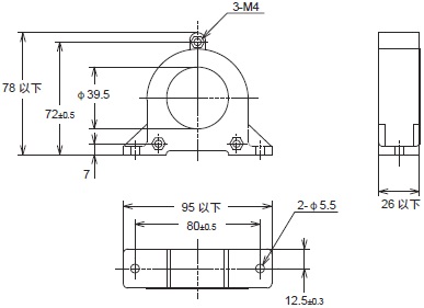 3G3MX2-V2 外形尺寸 41 