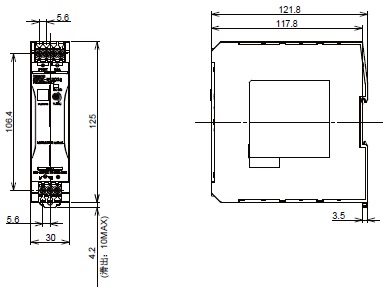 S8VK-N 外形尺寸 1 