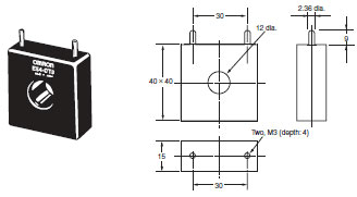 E5CN, E5CN-U 外形尺寸 11 