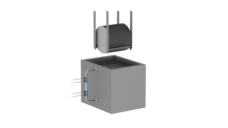 利用液位传感器进行检测的快速部署方案，同时控制成本